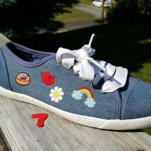 Jean Sneaker Girls Sz 7